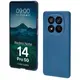 Etui Bizon Case Łupka do Xiaomi Redmi Note 14 Pro 5G niebieskie