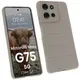 Pancerne etui Bizon Case Tur do Motorola Moto G75 5G jasnoszare