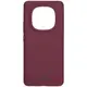 Silikonowe etui Bizon Soft Case do Xiaomi Redmi Note 14 Pro Plus 5G ciemnofioletowe