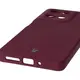 Silikonowe etui Bizon Soft Case do Motorola Moto G75 5G ciemnofioletowe