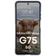 Pancerne etui Bizon Case Tur do Motorola Moto G75 5G granatowe