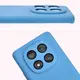 Silikonowe etui Bizon Soft Case do Xiaomi Redmi Note 14 Pro 4G niebieskie