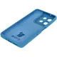 Silikonowe etui Bizon Soft Case do Motorola Moto G75 5G niebieskie