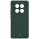 Silikonowe etui Bizon Soft Case do Xiaomi Redmi Note 14 Pro 4G ciemnozielone