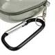 Etui Bizon Case Headphone Clear do Samsung Galaxy Buds Live / Pro / Buds2 / Buds2 Pro / Buds FE przezroczysto-zielone
