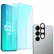 3x szkło na ekran + 1x na aparat BIZON Clear 2 Pack do Samsung Galaxy S25