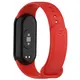 Pasek Bizon Strap Watch Dots do Xiaomi Mi Smart Band 8 czerwony