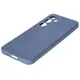 Silikonowe etui z pierścieniem magnetycznym Bizon Case Silicone Magnetic do Samsung Galaxy S25+ Plus / S24+ Plus granatowe