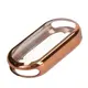 Etui z osłoną ekranu Bizon Case Watch Felipe do Xiaomi Mi Smart Band 8 różowozłote