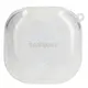 Etui Bizon Case Headphone Clear do Samsung Galaxy Buds Live / Pro / Buds2 / Buds2 Pro / Buds FE przezroczysto-brokatowe