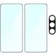 2x szkło na ekran + 1x na aparat BIZON Edge 2 Pack do Samsung Galaxy S25+ Plus