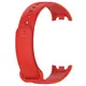 Pasek Bizon Strap Watch Dots do Xiaomi Mi Smart Band 8 czerwony