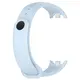 Silikonowy pasek Bizon Strap Watch Silicone do Xiaomi Smart Band 9 / 9 NFC / 8 jasnoniebieski