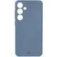 Silikonowe etui z pierścieniem magnetycznym Bizon Case Silicone Magnetic do Samsung Galaxy S25+ Plus / S24+ Plus granatowe