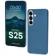Etui Bizon Case Łupka do Samsung Galaxy S25 niebieskie