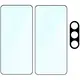 2x szkło na ekran + 1x na aparat Bizon Edge 2 Pack do Samsung Galaxy S25