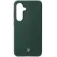 Silikonowe etui Bizon Soft Case do Samsung Galaxy S25 ciemnozielone