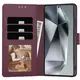 Etui Tech-Protect Wallet Samsung Galaxy S25 Mulberry