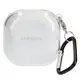 Etui Bizon Case Headphone Clear do Samsung Galaxy Buds Live / Pro / Buds2 / Buds2 Pro / Buds FE przezroczyste