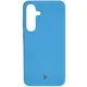 Silikonowe etui Bizon Soft Case do Samsung Galaxy S25+ Plus ciemnoniebieskie