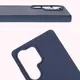 Silikonowe etui Bizon Soft Case do Samsung Galaxy S25 Ultra niebieskie
