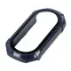Etui Bizon Case+Glass Set do Xiaomi Mi Smart Band 8 niebieskie