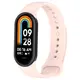Pasek Bizon Strap Watch Dots do Xiaomi Mi Smart Band 8 jasnoróżowy