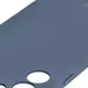 Silikonowe etui z pierścieniem magnetycznym Bizon Case Silicone Magnetic do Samsung Galaxy S25+ Plus / S24+ Plus granatowe