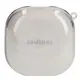 Etui Bizon Case Headphone Clear do Samsung Galaxy Buds Live / Pro / Buds2 / Buds2 Pro / Buds FE przezroczysto-czarne