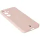 Silikonowe etui z pierścieniem magnetycznym Bizon Case Silicone Magnetic do Samsung Galaxy S25+ Plus / S24+ Plus jasnoróżowe