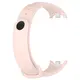 Silikonowy pasek Bizon Strap Watch Silicone do Xiaomi Smart Band 9 / 9 NFC / 8 jasnoróżowy