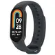 Silikonowy pasek Bizon Strap Watch Silicone do Xiaomi Smart Band 9 / 9 NFC / 8 ciemnoszary