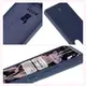 Silikonowe etui Bizon Soft Case do Samsung Galaxy S25 Ultra niebieskie