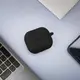 Silikonowe etui z karabińczykiem Bizon Case Headphone Silicone do Samsung Galaxy Buds 3 / 3 Pro czarne