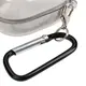 Etui Bizon Case Headphone Clear do Samsung Galaxy Buds Live / Pro / Buds2 / Buds2 Pro / Buds FE przezroczysto-czarne