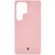 Etui Bizon Case Łupka do Samsung Galaxy S25 Ultra różowe