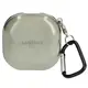 Etui Bizon Case Headphone Clear do Samsung Galaxy Buds Live / Pro / Buds2 / Buds2 Pro / Buds FE przezroczysto-zielone