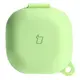 Etui Bizon Case Headphone Silicone do Samsung Galaxy Buds Live / Pro / Buds2 / Buds2 Pro / Buds FE zielone