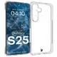 Etui + 2x szkło na ekran Bizon Case Clear Pack do Samsung Galaxy S25 przezroczyste