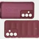 Pancerne etui Bizon Case Tur do Samsung Galaxy S25 ciemnofioletowe