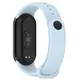 Silikonowy pasek Bizon Strap Watch Silicone do Xiaomi Smart Band 9 / 9 NFC / 8 jasnoniebieski