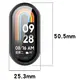 Etui ze szkłem do zegarka Bizon Case+Glass Watch do Xiaomi Smart Band 10 czarne