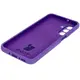 Silikonowe etui Bizon Soft Case do Samsung Galaxy A26 5G fioletowe