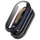 Etui ze szkłem do zegarka Bizon Case+Glass Watch do Xiaomi Smart Band 10 niebieskie
