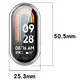 Etui ze szkłem do zegarka Bizon Case+Glass Watch do Xiaomi Smart Band 10 przeźroczyste