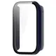 Etui Bizon Case+Glass Watch do Xiaomi Smart Band 8 Pro niebieskie