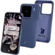 Silikonowe etui Bizon Soft Case do Xiaomi 15 ciemnoniebieskie
