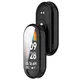 Etui z osłoną ekranu Bizon Case Watch Felipe do Xiaomi Smart Band 10 czarne