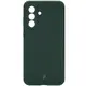 Silikonowe etui Bizon Soft Case do Samsung Galaxy A36 5G ciemnozielone