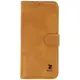 Etui z klapką Bizon Case Pocket do Xiaomi 15 brązowe